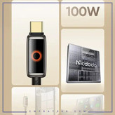 کابل شارژ دوسر تایپ سی اتو پاور 100 واتی مک دودو مدل Mcdodo CA-668