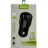شارژر فندکی شوش 30 وات SHOOSH SH-802