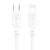 کابل شارژ و انتقال داده Lightning به Type-C پرووان مدل PCC143 توان 27 وات