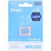 رم میکرو 64 گیگ بیوین Biwin MS100 U3 A1 V30 C10 100MB/s