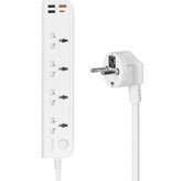 چندراهی برق یسیدو مدل MC20 با ۴ پریز و USB