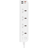 چندراهی برق یسیدو مدل MC20 با ۴ پریز و USB