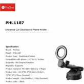 پایه نگهدارنده گوشی پرووان مدل PHL1187 مگنتی